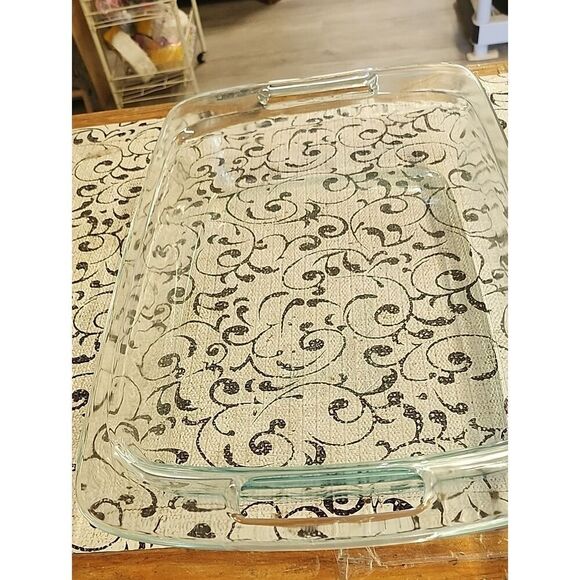 Pyrex Other - Pyrex Clear Glass Rectangular Baking Dish with Handles